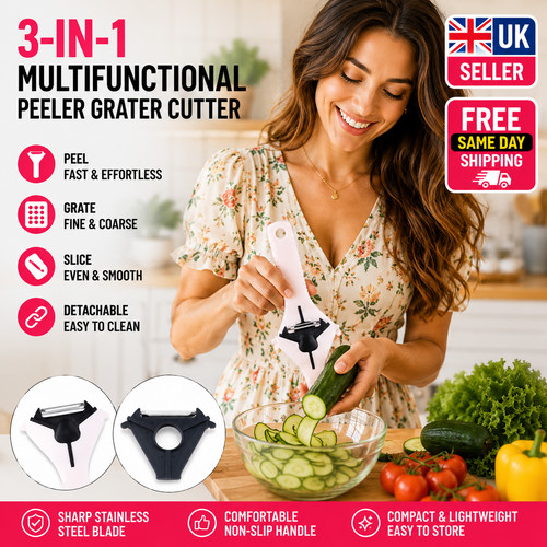 Multifunctional peeler - 3-in-1,