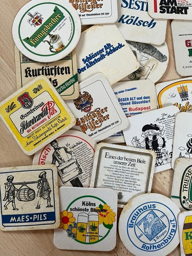 Collection rare beer - beer, mats