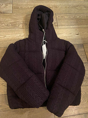 Zara women black hooded - black,