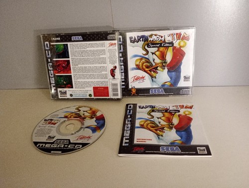 Sega mega earthworm jim - earthworm,