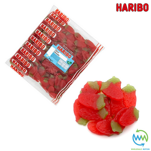 Haribo giant strawbs sweets - haribo,