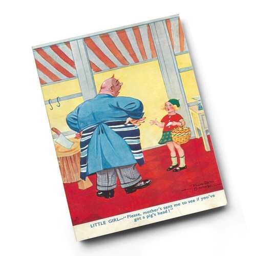 Print vintage humour - a6,