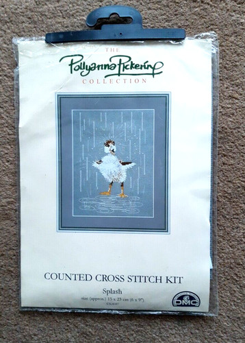 Duck the rain cross stitch - in,