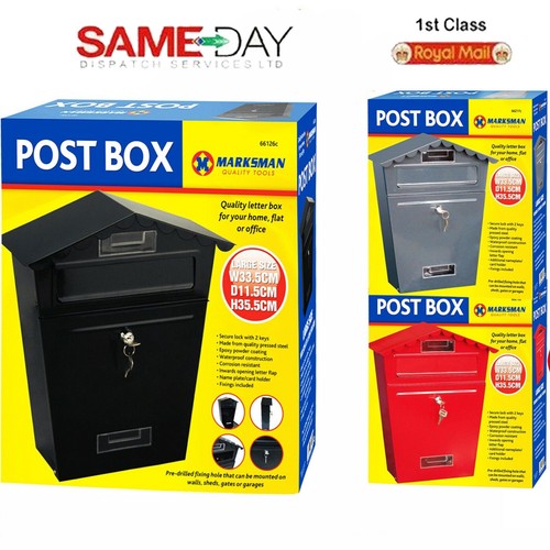 Marksman large post box - large, mail