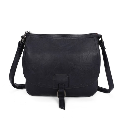 Ladies leather detail satchel - ladies,