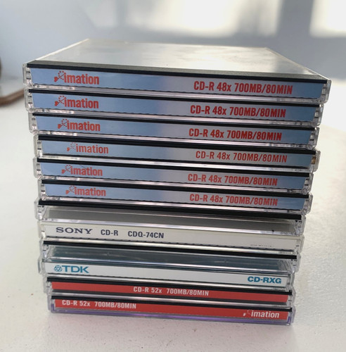 Lot single disk empty - single,