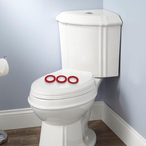 Leak resistant toilet seal - resistant,