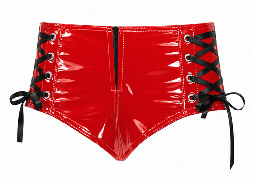 Sexy pvc lace - up, festival