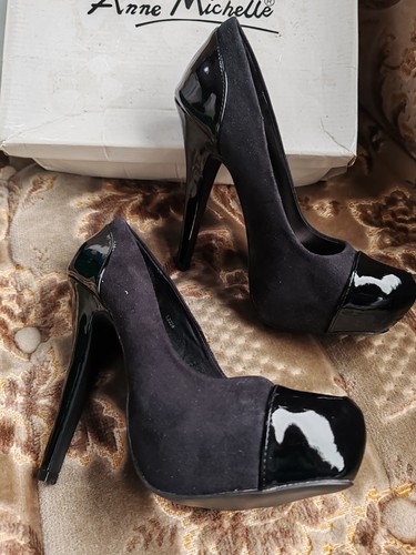 Anne michelle ladies black - anne,