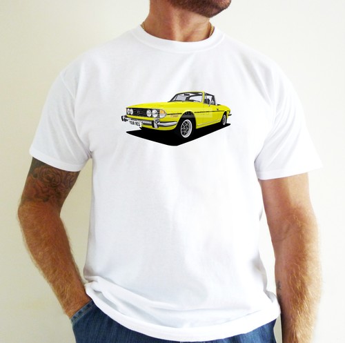 Triumph stag car art - triumph,