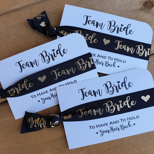 Hen party hair tie wristband - party, /