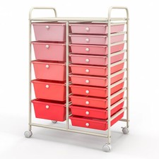 15 Drawer Rolling Storage Cart