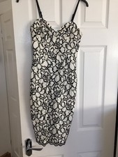 Black White Lace Lipsy Love Michelle Keegan Uk 6 