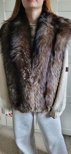 Vintage fur stole - fur, real