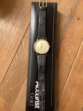 9 ct gold gents wrist watch