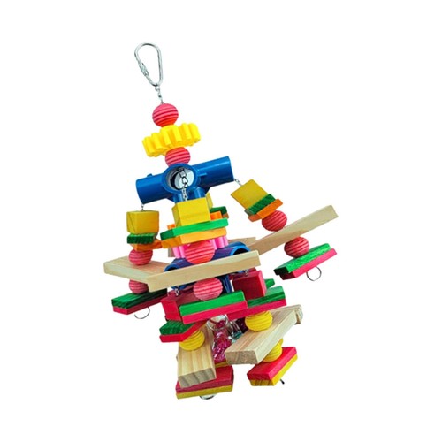 Parrot chewing toy - parrot, bird