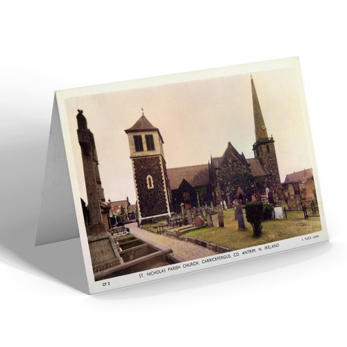 Notelet vintage ireland st - notelet,