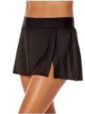 Anne Cole Swim Skirt Black