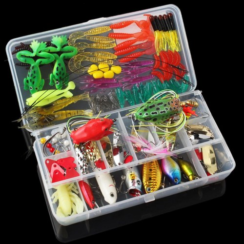 131 pieces mixed fishing - mixed,