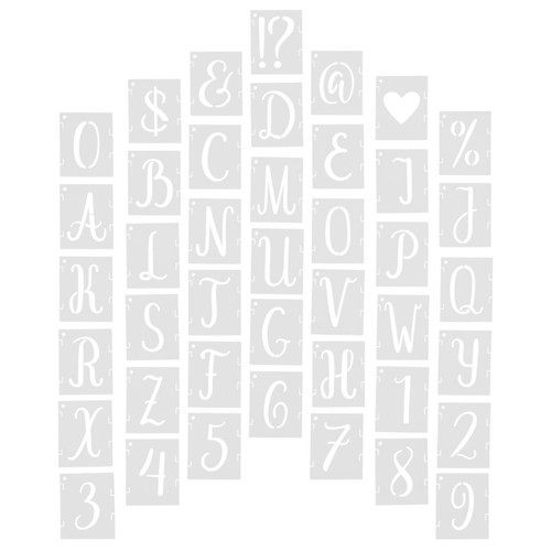 Pcs stencil for - stencil,
