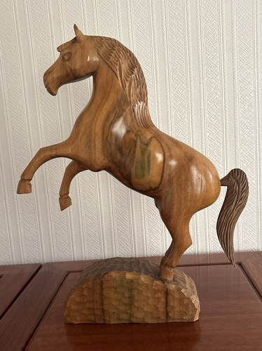 Vintage hand carved - carved, wooden