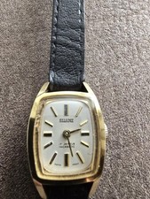 ALLAINE VINTAGE MECHANICAL INCABLOC 17JEWELS LADIES WATCH CONDITION WORKING WELL