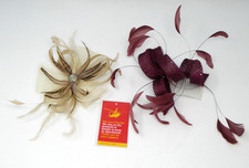 Women's Fascinator's Clip On Feather Wedding Headdress BP8