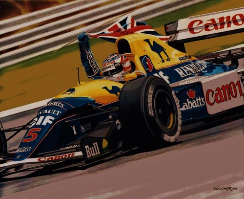 Nigel mansell 61 cms - nigel,