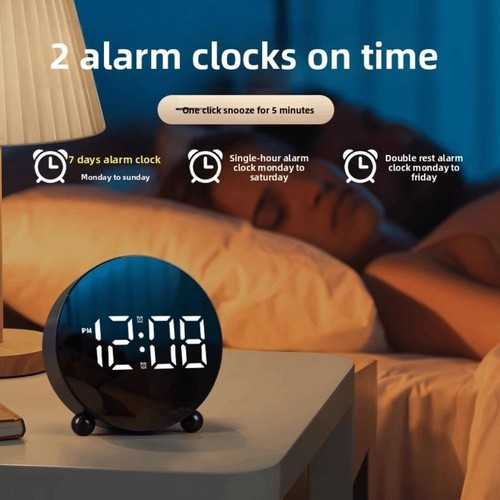 Led digital clock bedside - digital,