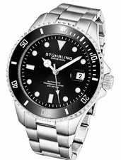 Stuhrling Original 792 01 Regatta 792 Aquadiver Automatic Mens Watch
