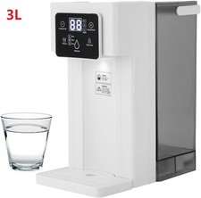3L Instant Hot Water Dispenser Portable Water Tank w/ 12 Temperature Adjustable