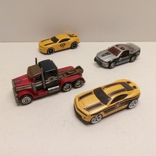 Hasbro Transformers Optimus Prime, Barricade, 2x Bumblebee Die-cast Cars bundle