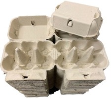 Jumbo XL Duck Egg Boxes - Grey 2 x 6 Cartons Extra Large Free Range Eggs