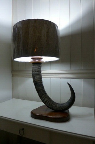Table lamp made - table,