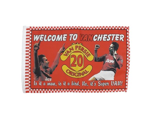 Manchester united small flag - united, flag-