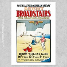 SECR Broadstairs Poster -