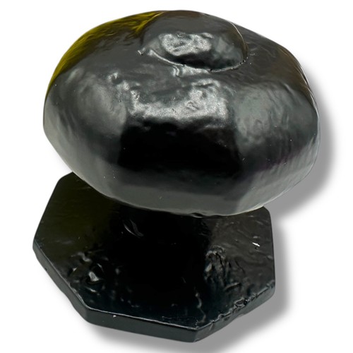 Door knob black - door,
