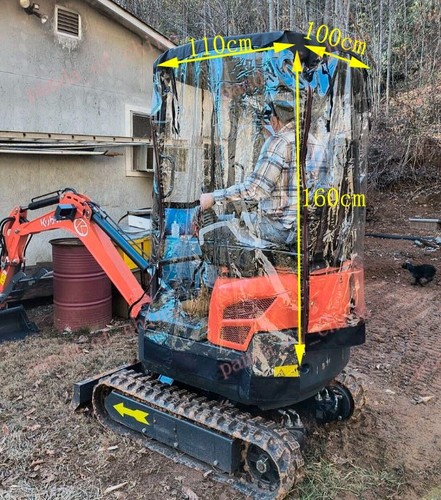 Mini digger rain cover - mini,