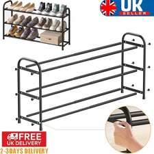 3 Tier Shoe Rack Stackable &