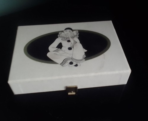 Vintage pierrot sad - vintage,