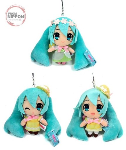 Hatsune miku spring plush - hatsune,