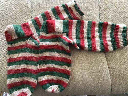 Hand knitted mismatched - hand,