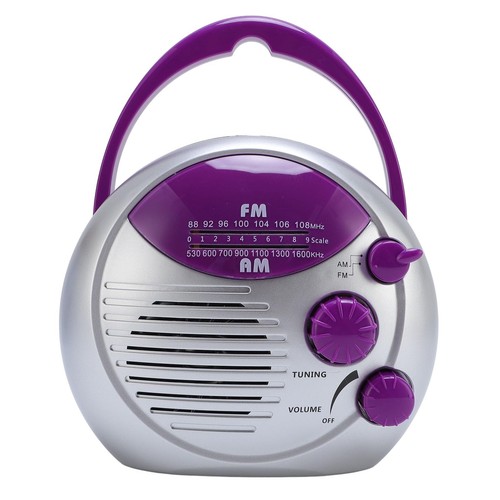 Waterproof shower radio - shower,