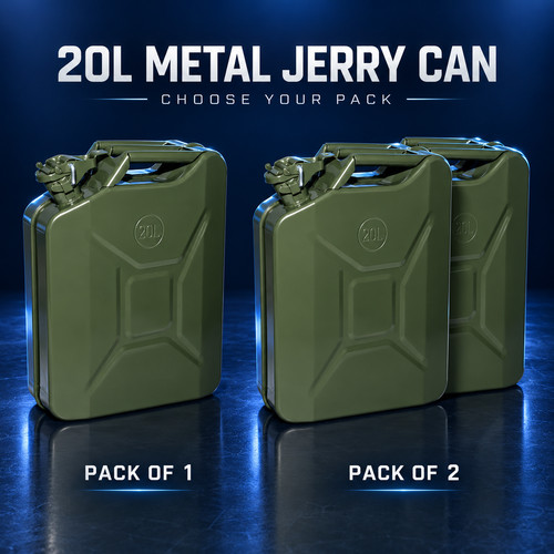 Metal jerry can fuel - jerry, tank