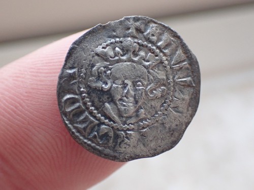 Edward hammered silver penny - i,