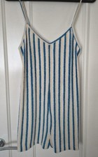 Zara Striped Knitted Playsuit