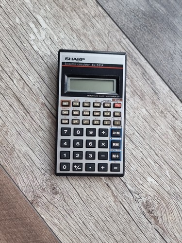 Sharp scientific calculator - calculator, el