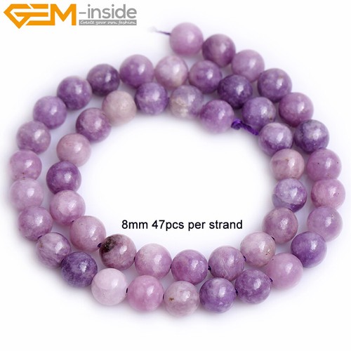 Natural purple lepidolite - natural,