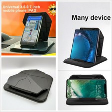 Accessory Adjustable In-Car Mobile Phone Holder Stand Windscreen Dash Mat Pad