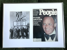 FRANK SINATRA signed 1976